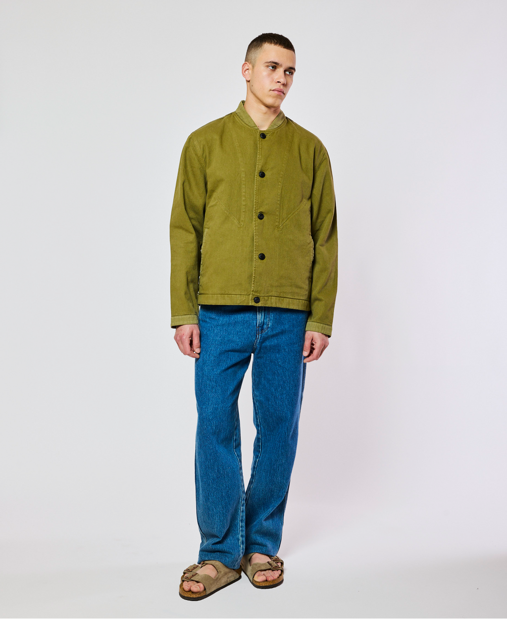 OMEGA TAMARIS LIZARD GREEN JACKET
