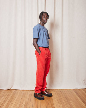 PANTALON OREL CORD GRAPEFRUIT