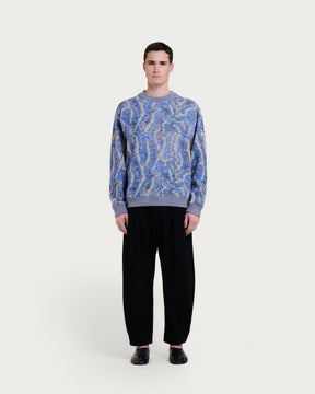 SWEATSHIRT PAC CORAL BLUE MULTI