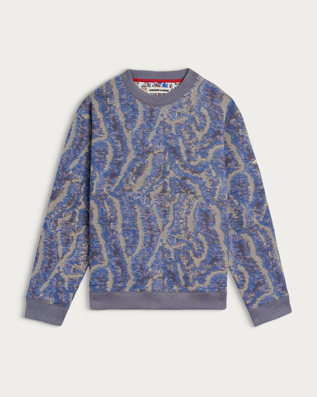 PAC CORAL BLUE MULTI SWEATSHIRT 