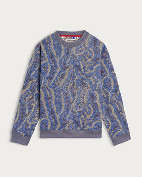 PAC CORAL BLUE MULTI SWEATSHIRT 