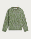 SWEATSHIRT PAC CORAL GREEN MULTI