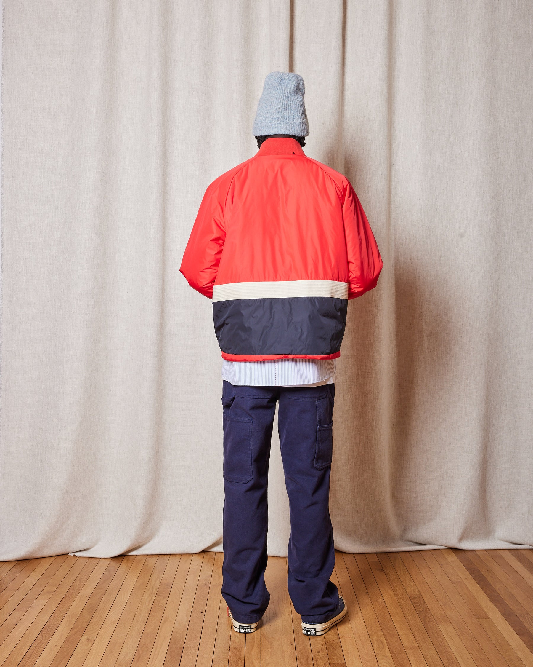 VESTE JR PUFFER BIG RED