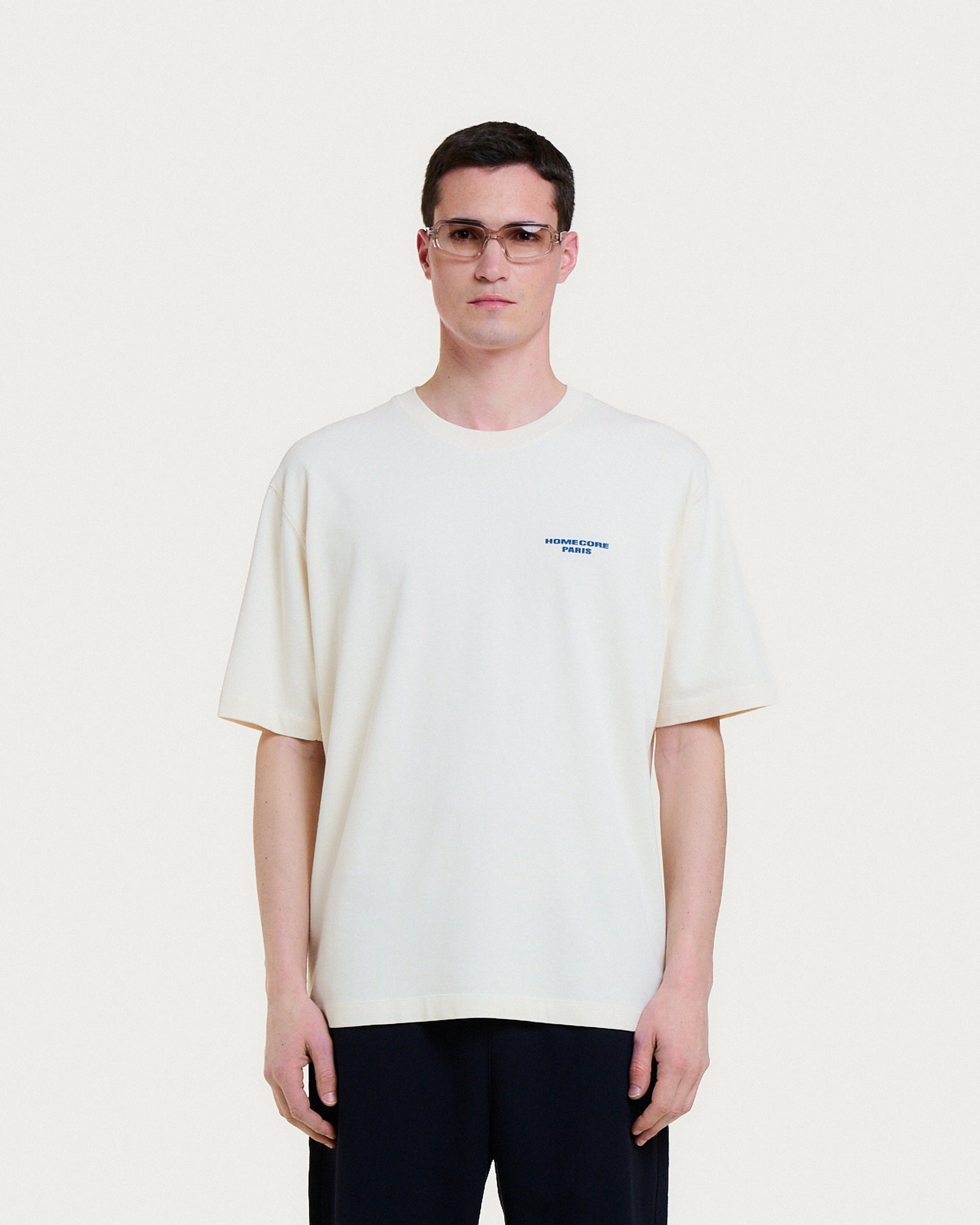 PARIS 4 TEE CREAM T-SHIRT