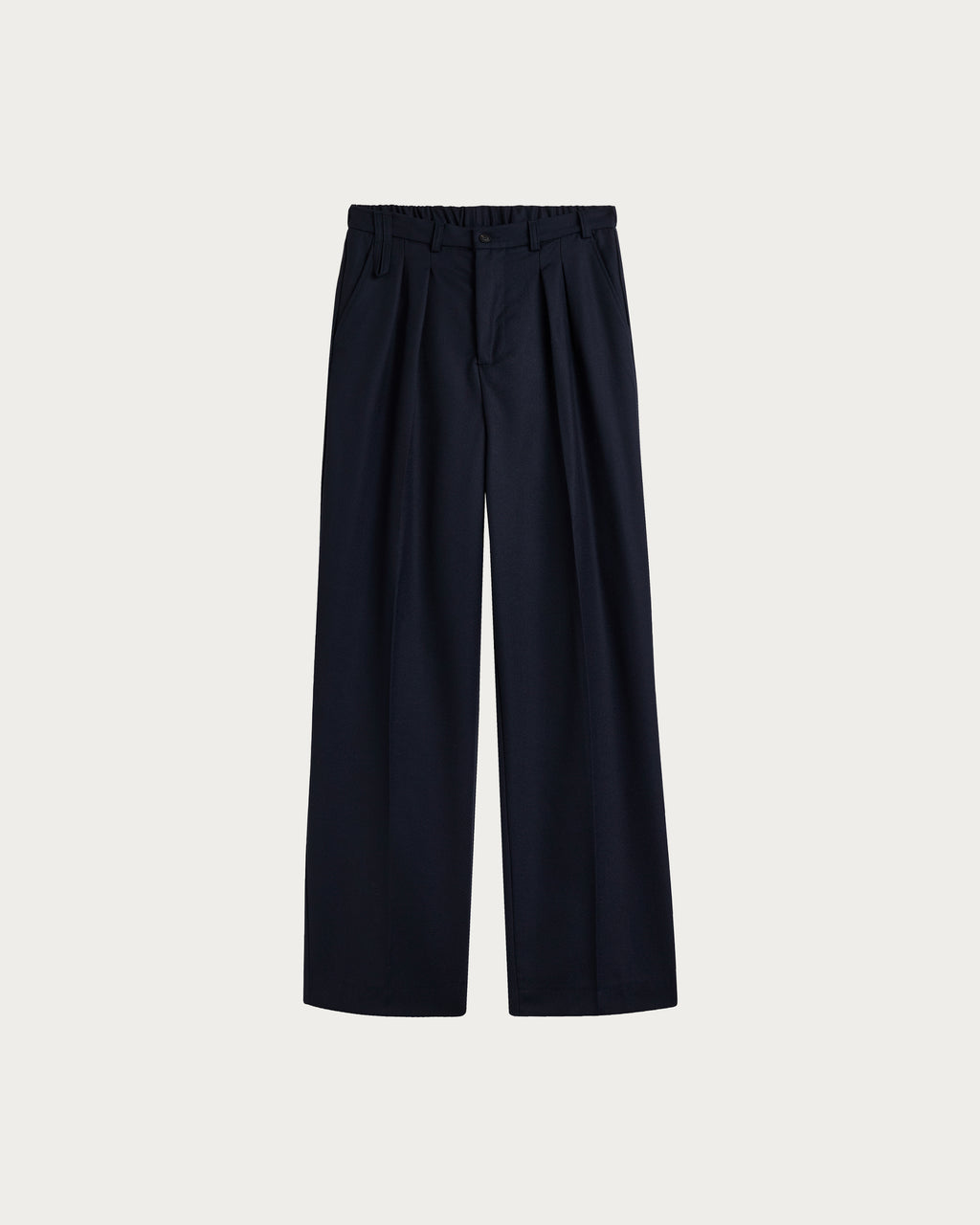 PAULO SLEEK NAVY TROUSERS