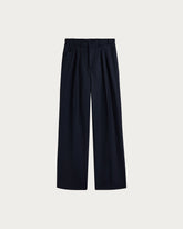 PAULO SLEEK NAVY TROUSERS