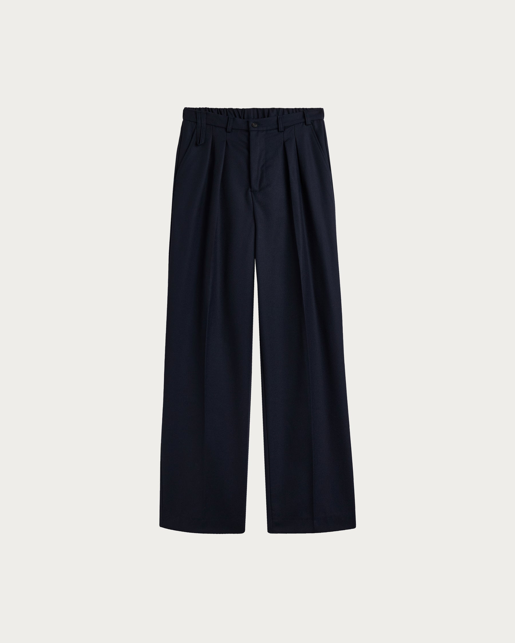 PAULO SLEEK NAVY TROUSERS