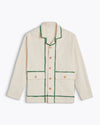 PERMAS GREEN STRIPES JACKET