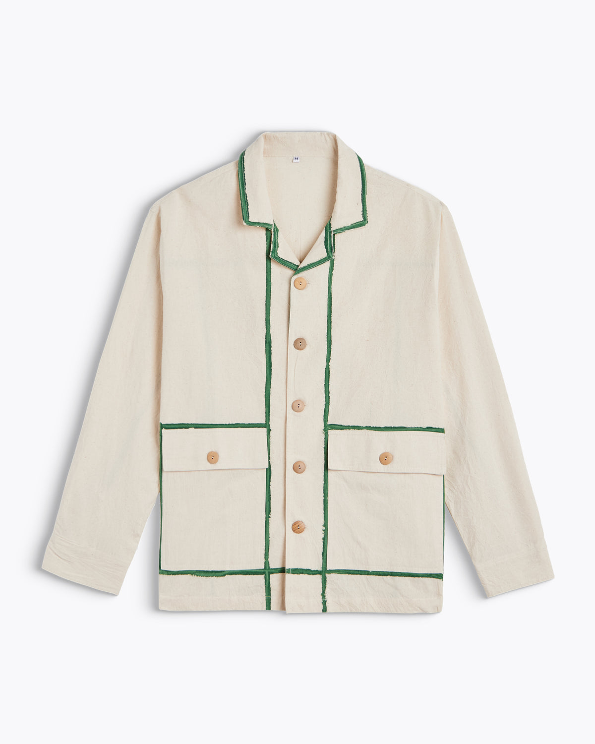 VESTE PERMAS GREEN STRIPES