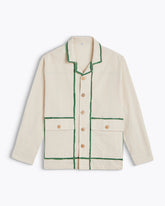 PERMAS GREEN STRIPES JACKET