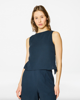 POLINA DARK NAVY TOP 
