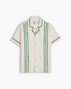 PRAIA GREEN STRIPES SHIRT 