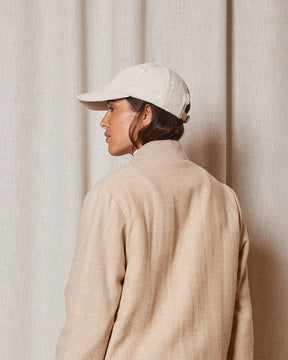 CASQUETTE BARRY CORD ECRU