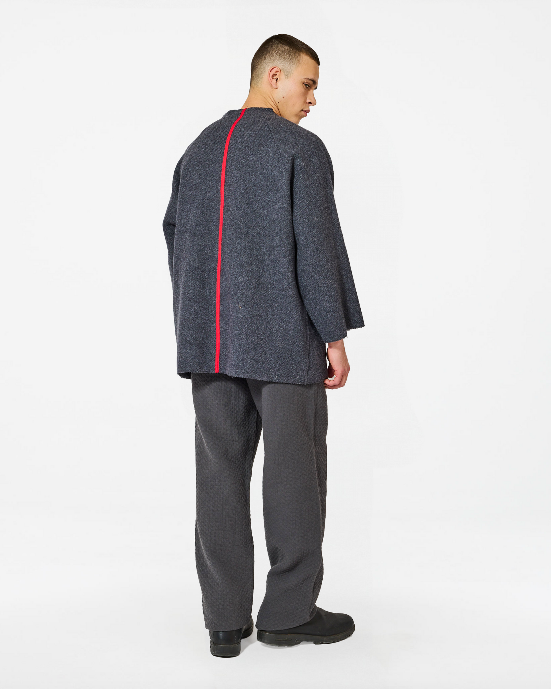 PULLOVER WOOLLY ANTHRACITE