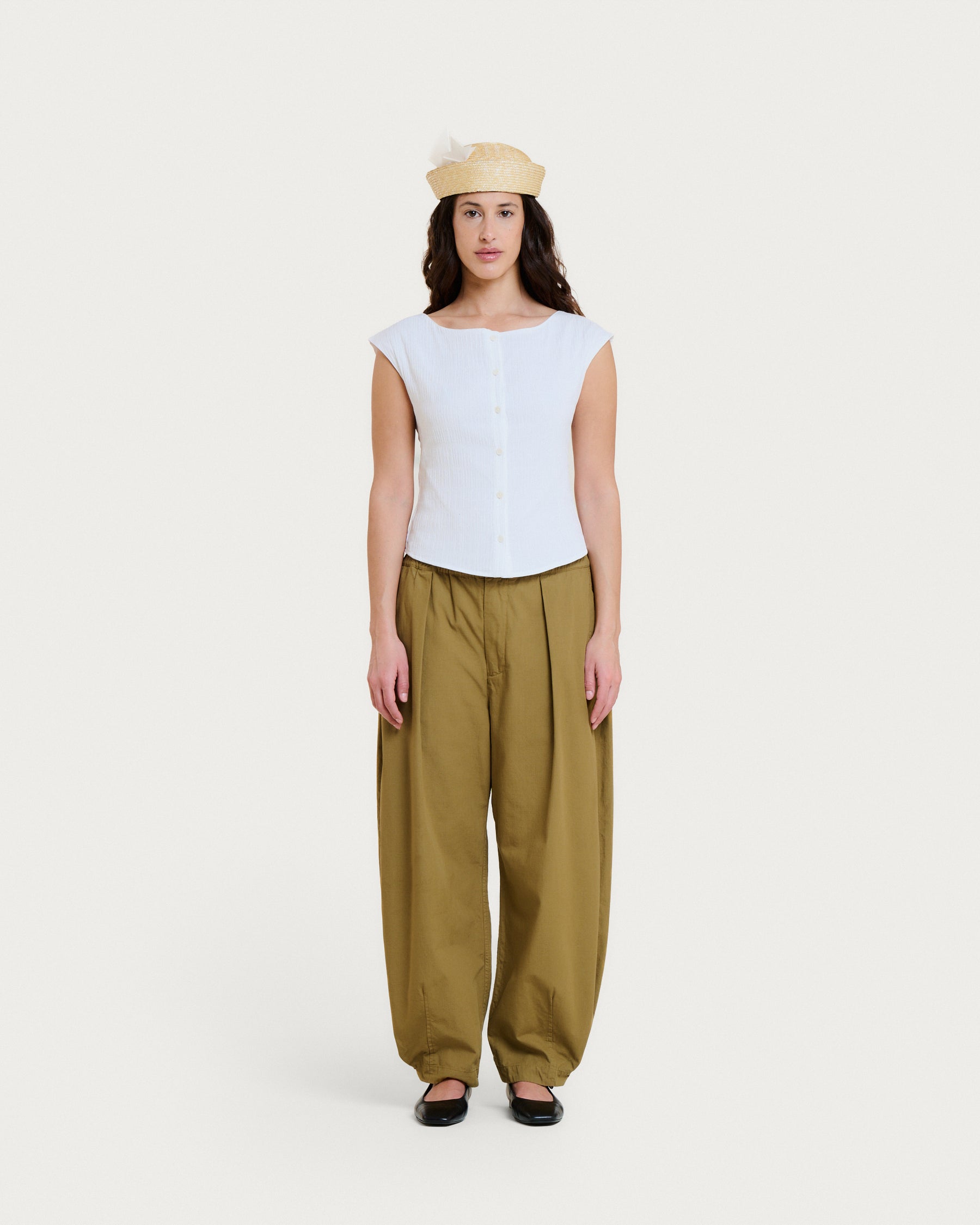 TOP RAVEN MOYA WHITE