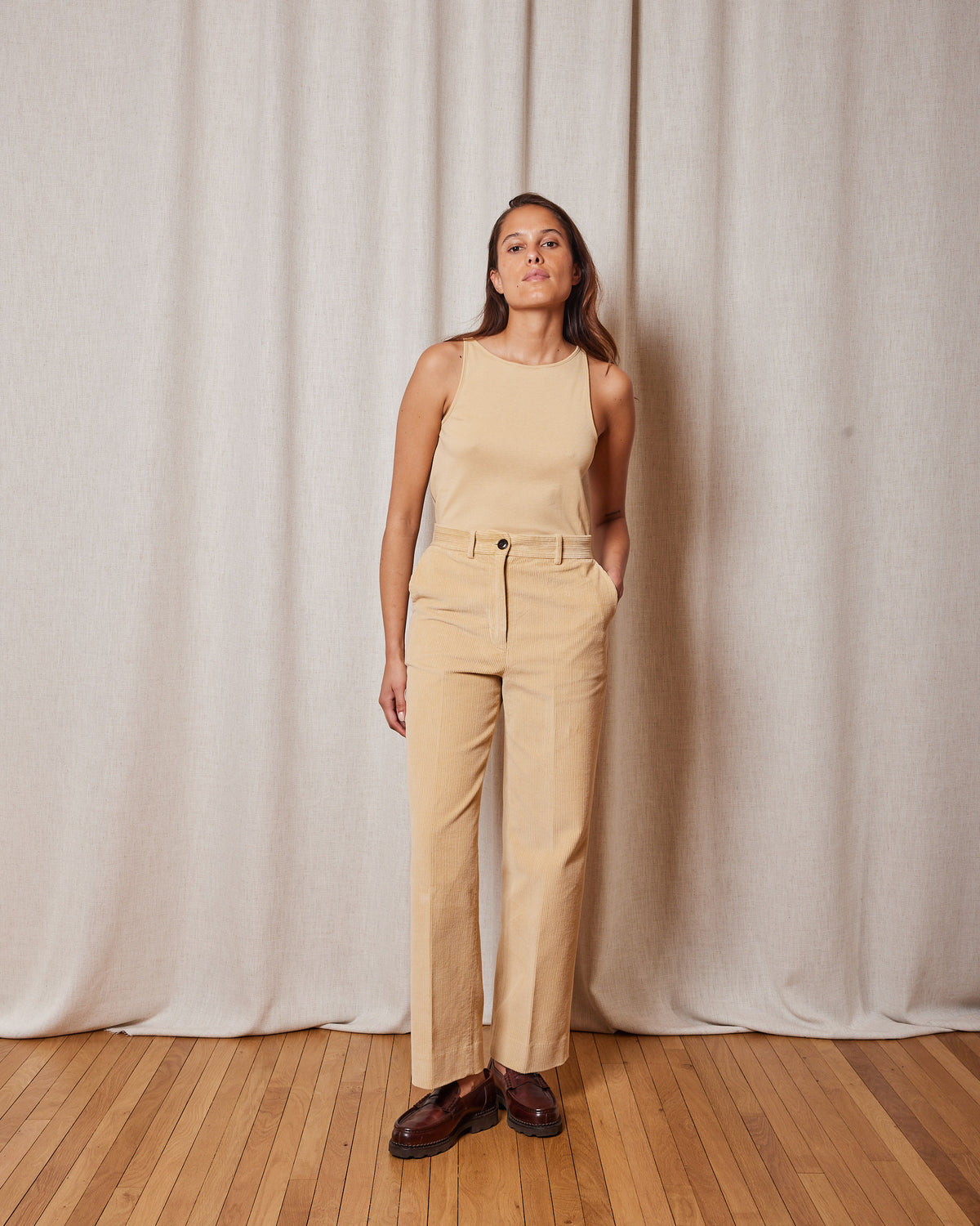 DÉBARDEUR ROMY COZY MACCHIATO