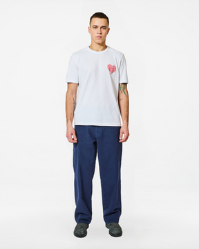 T-SHIRT RODGER BLOOM WHITE-PINK