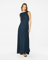 SASHA DARK NAVY SKIRT