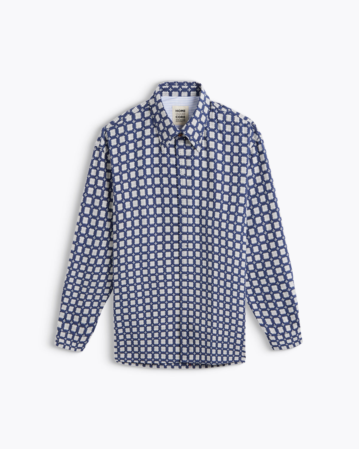 CHEMISE SHADOW DELOS NAVY / WHITE