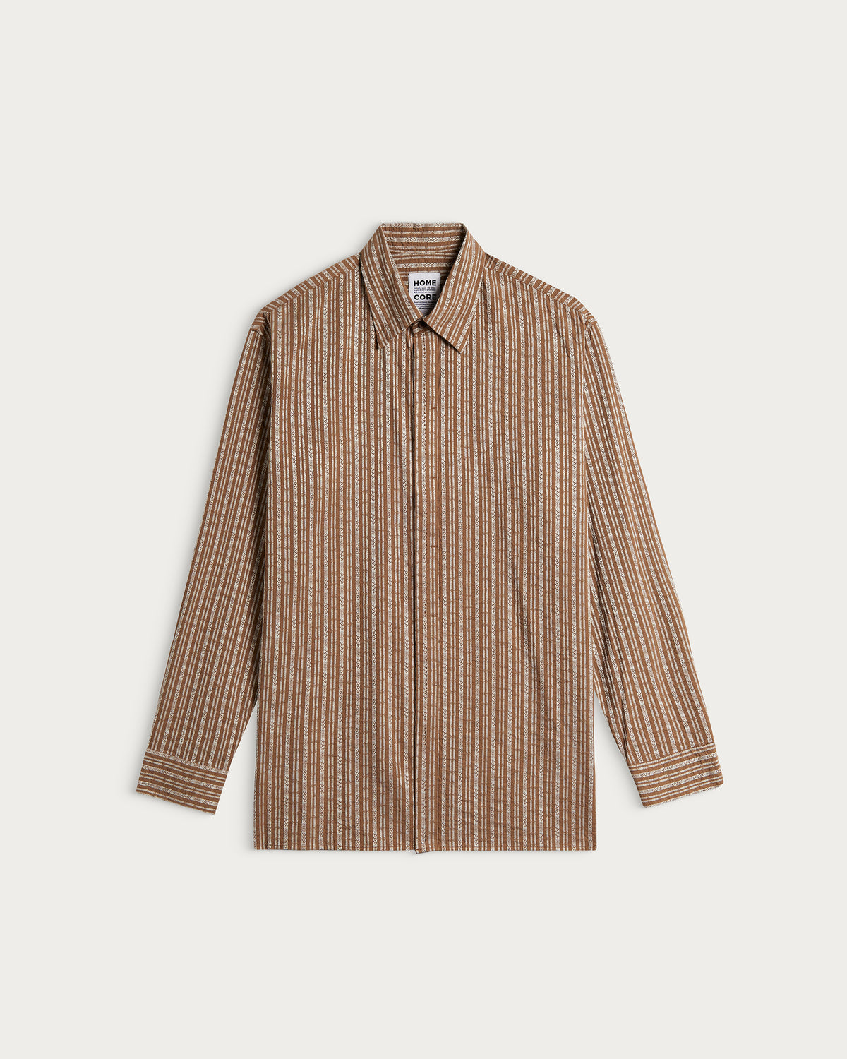 SHADOW GARLAND ROOT BROWN SHIRT