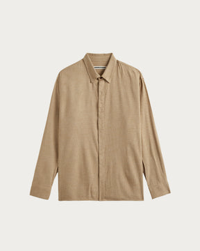 SHADOW SPECK BEIGE STRIPES SHIRT