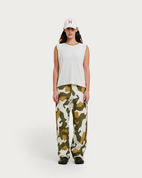 SOFIA SPUMA ECRU-KHAKI TANK TOP