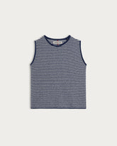 SOFIA SPUMA NAVY STRIPES TANK TOP