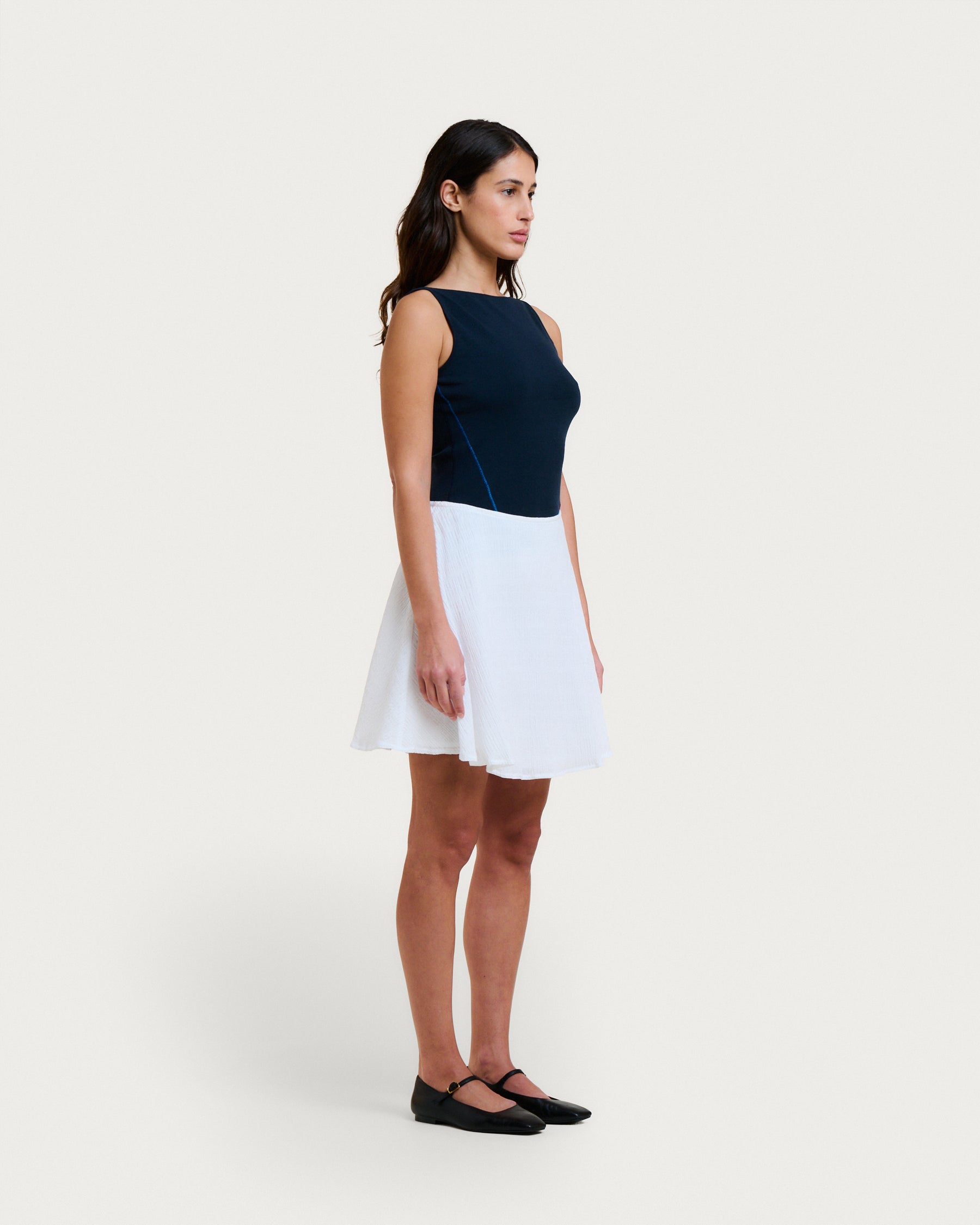 MOYA WHITE SUN SKIRT