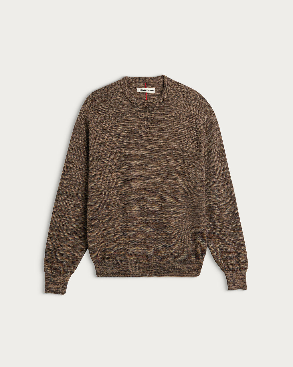 STAMFORD SPECKLED BROWN SWEATER