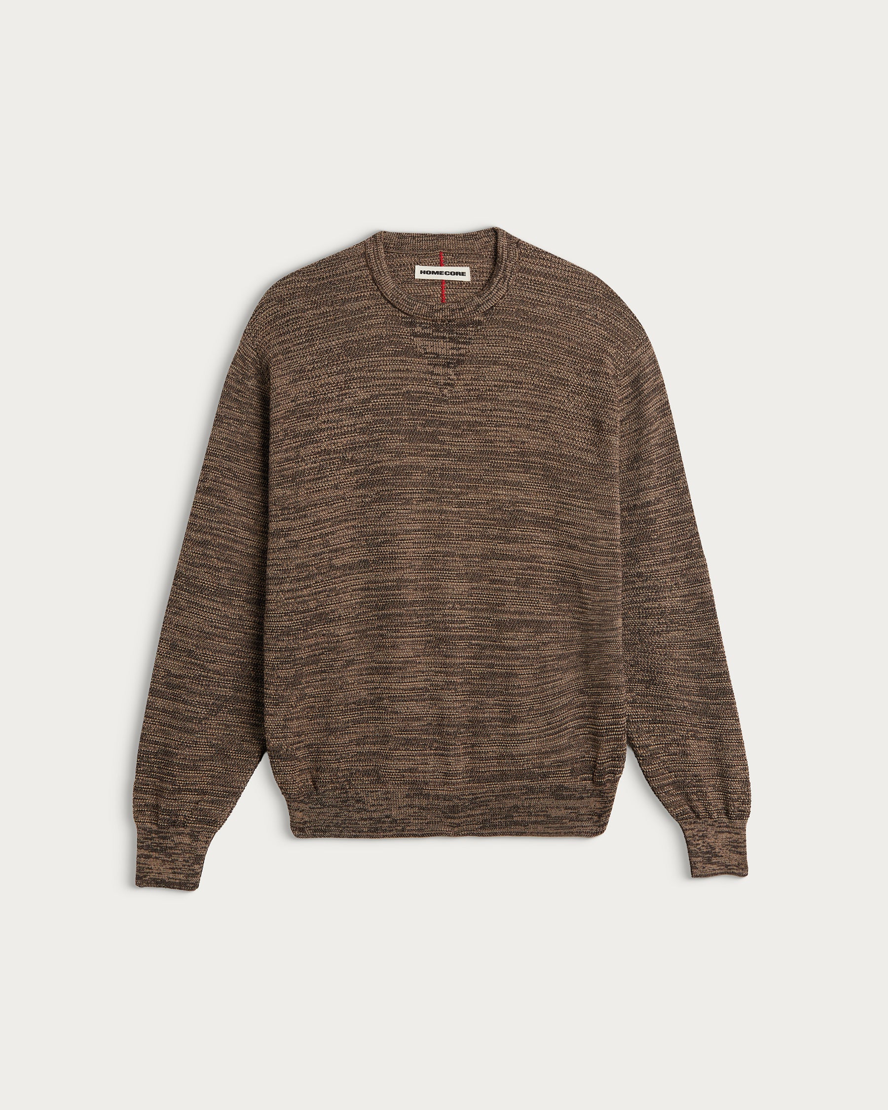 STAMFORD SPECKLED BROWN SWEATER
