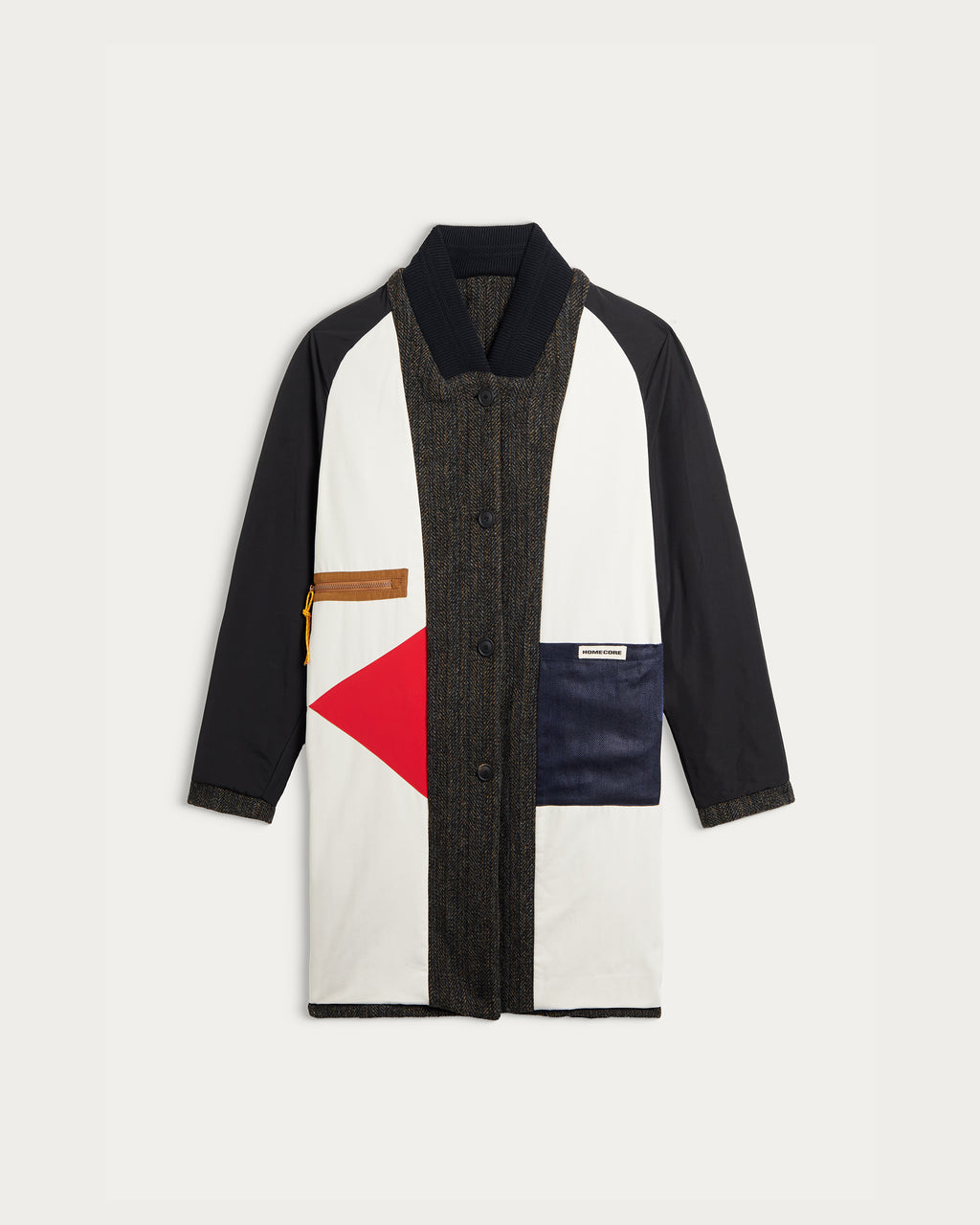 STEPHANE CHEVRON DARK GREY JACKET