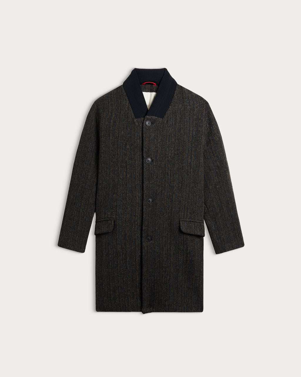 STEPHANE CHEVRON DARK GREY JACKET