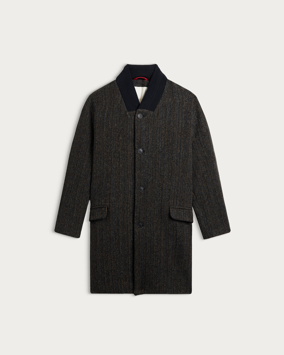 STEPHANE CHEVRON DARK GREY JACKET