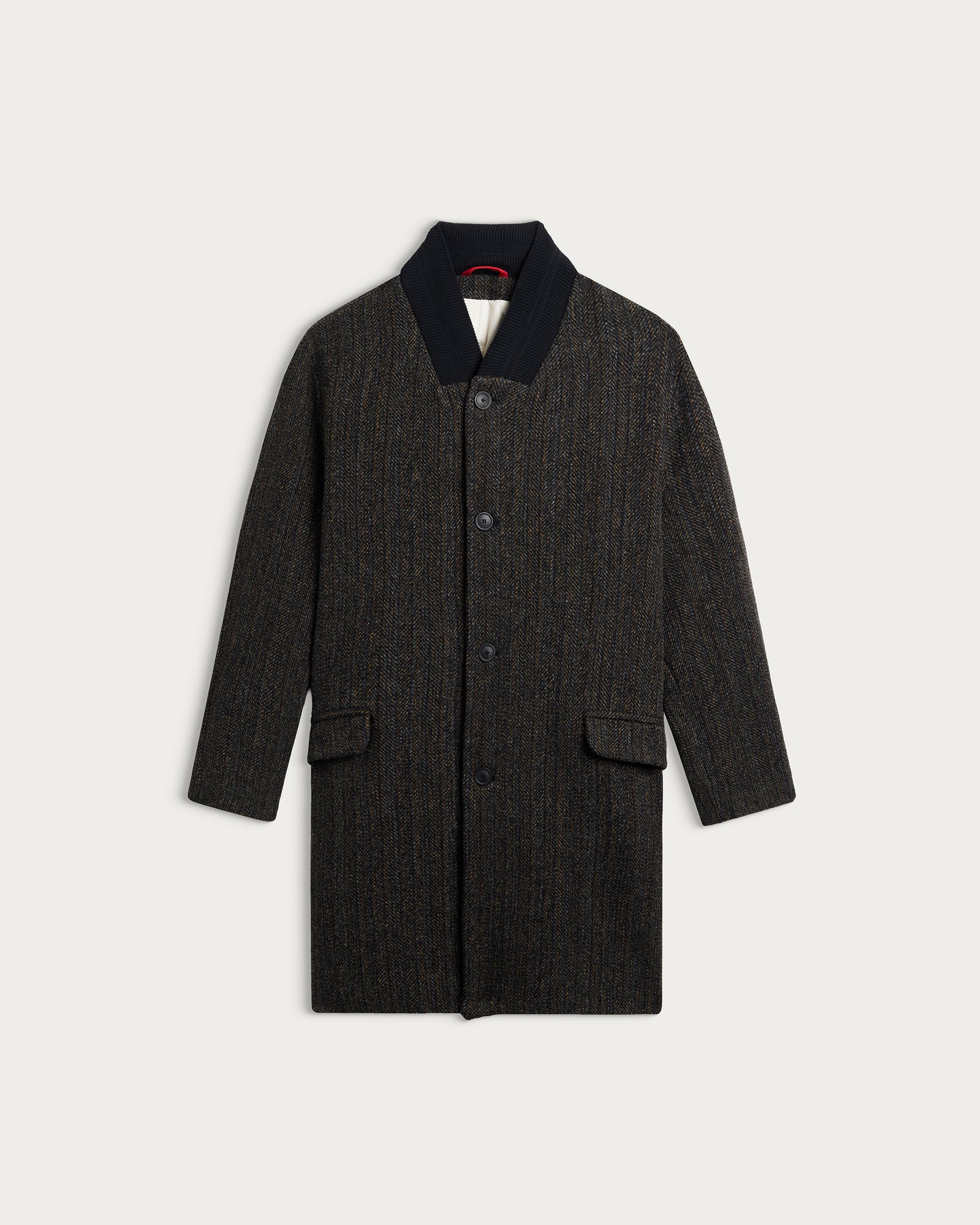 STEPHANE CHEVRON DARK GREY JACKET
