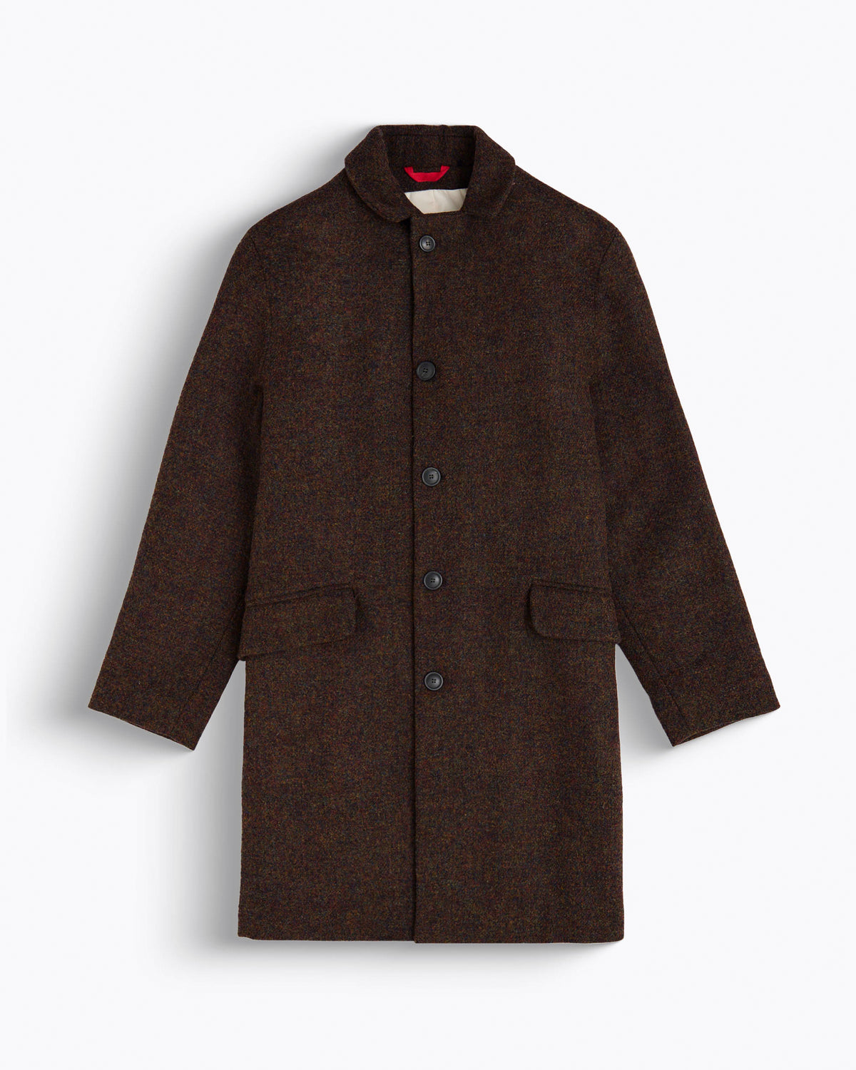 STEVE DIAGO BROWN COAT