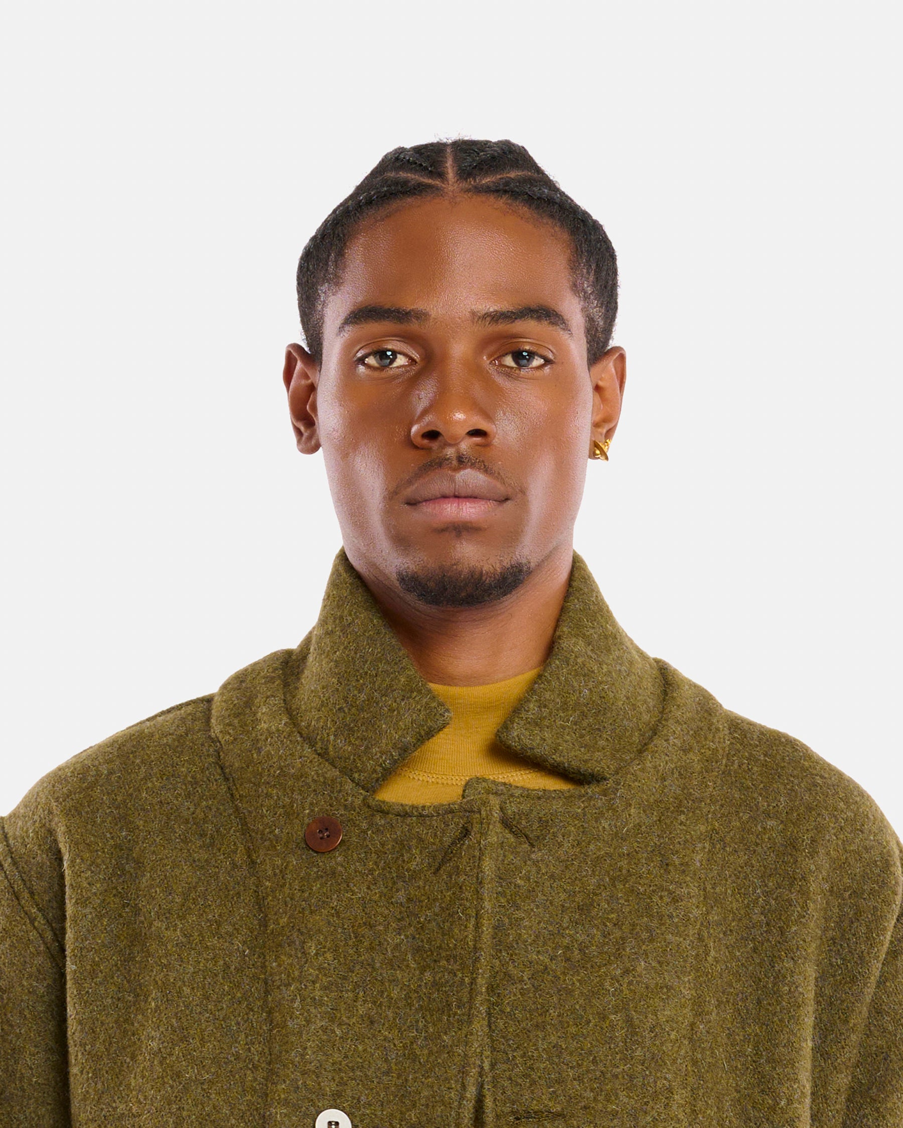 SWIT SHEEP JACKET GREENERY
