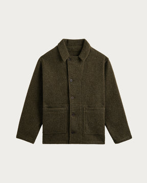 JACKET SWIT SHEEP GREENERY