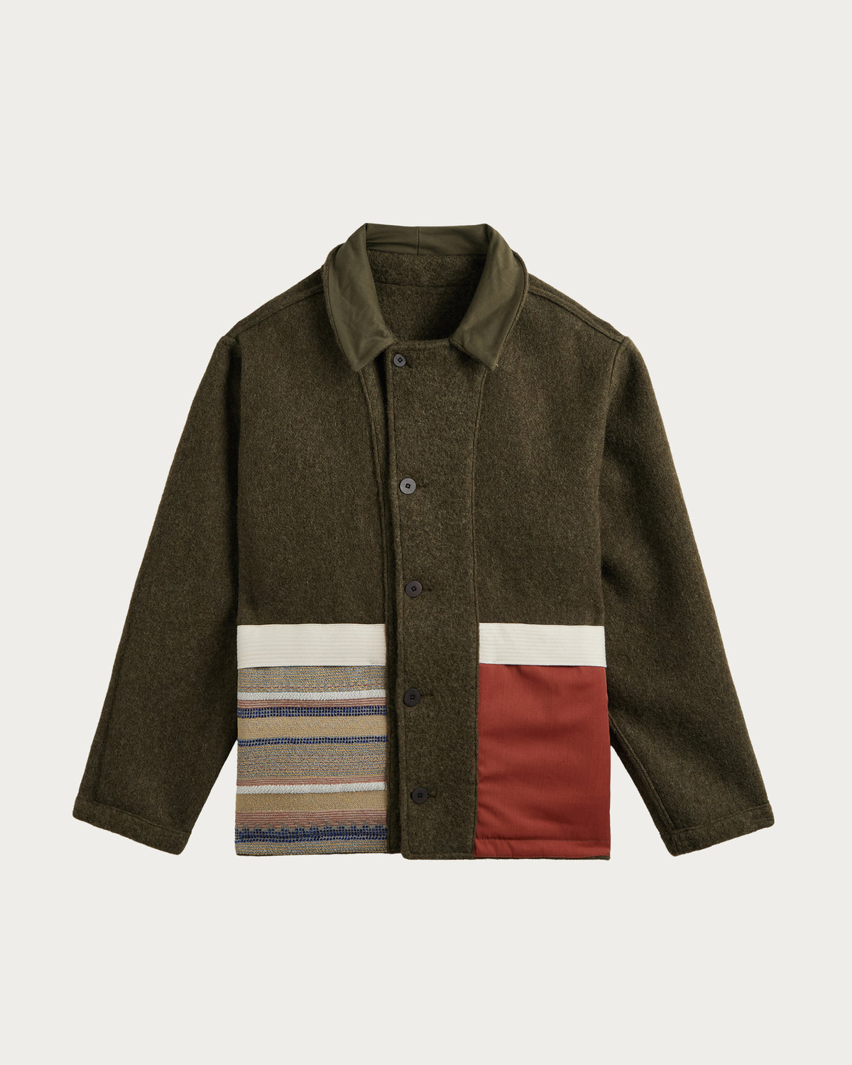 VESTE SWIT SHEEP GREENERY