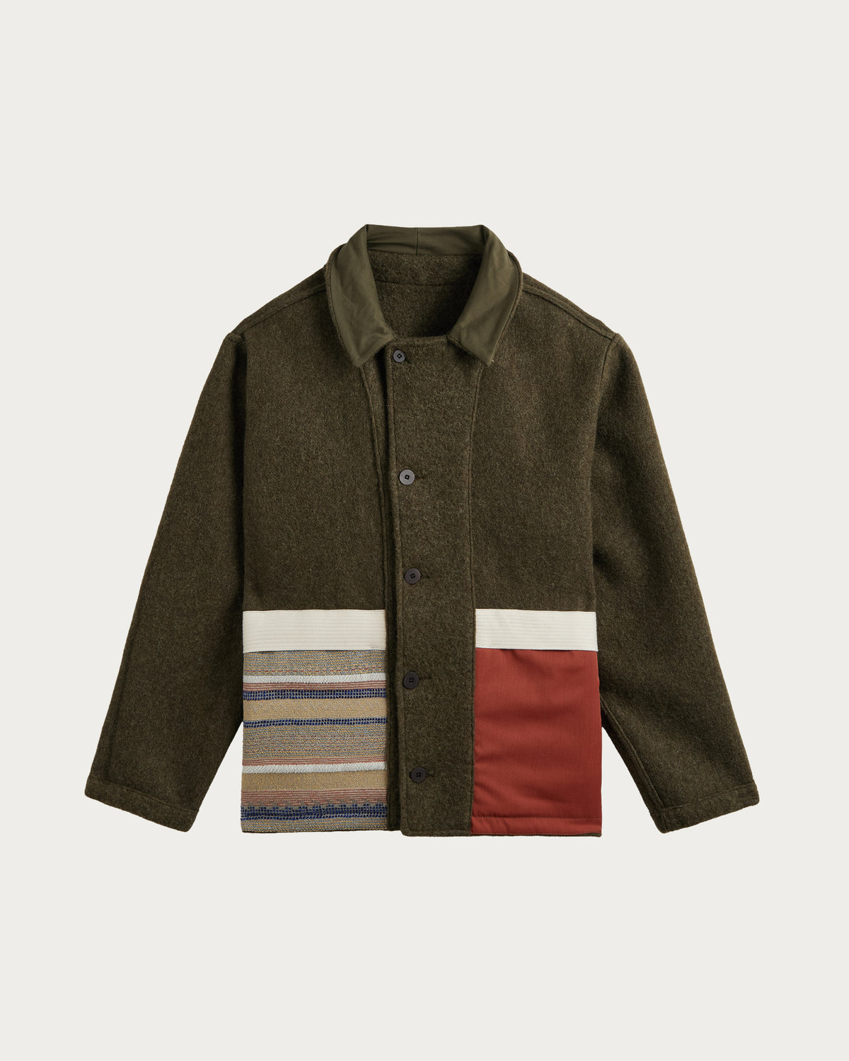 JACKET SWIT SHEEP GREENERY