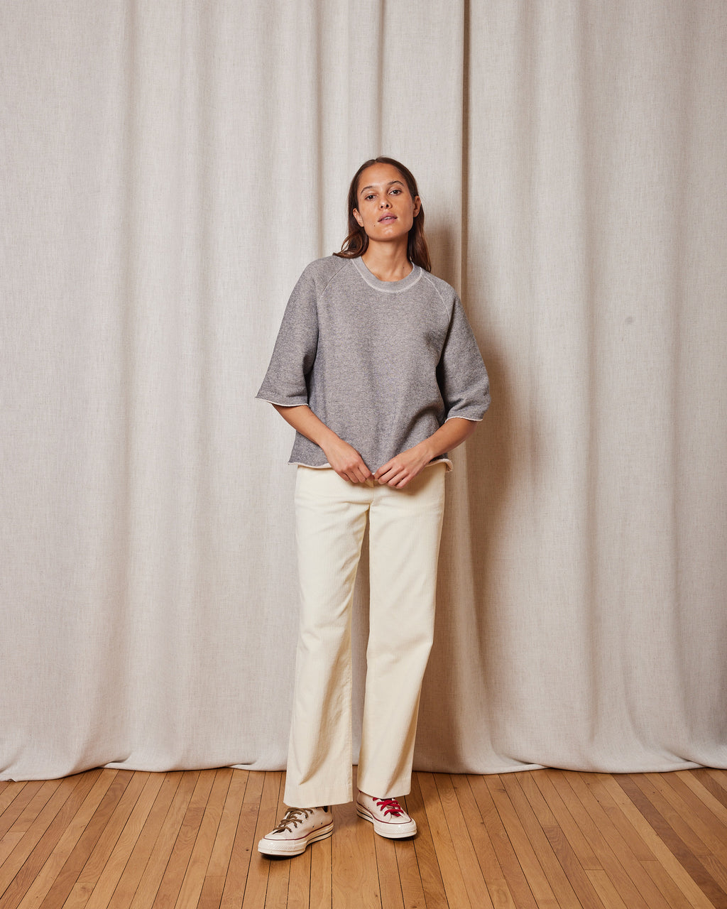 SWEATSHIRT TERRA BARELY PINK