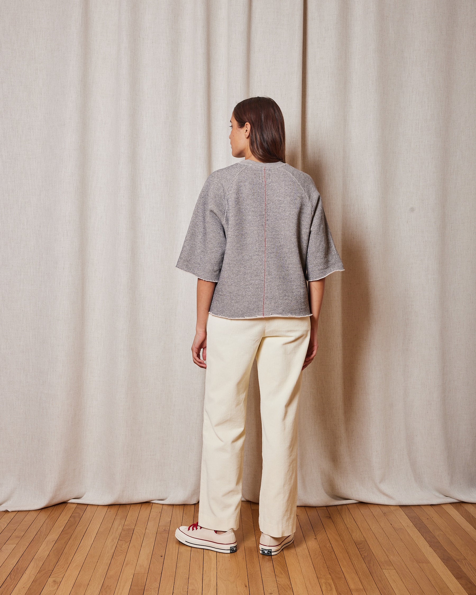 SWEATSHIRT TERRA BARELY PINK