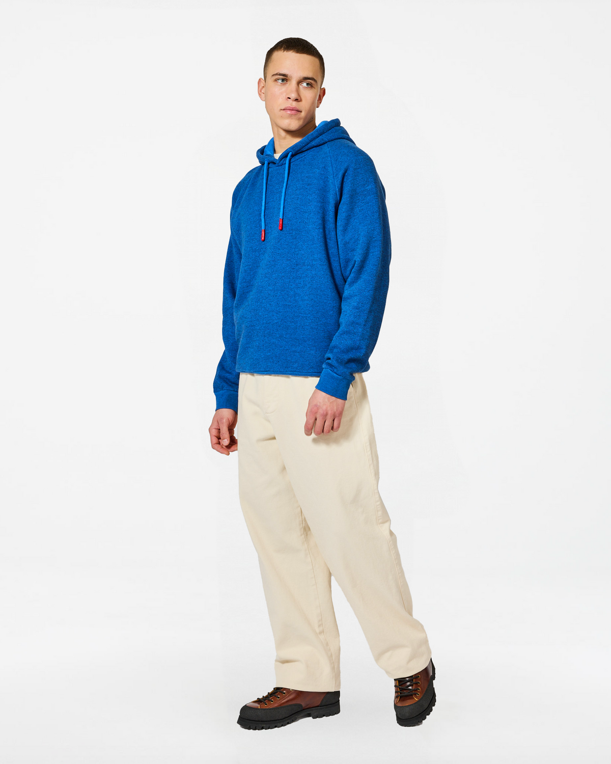 TERRY BIG BLUE HOODIE