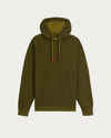 TERRY ARMY KHAKI HOODIE