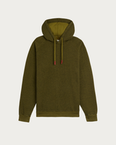 TERRY ARMY KHAKI HOODIE