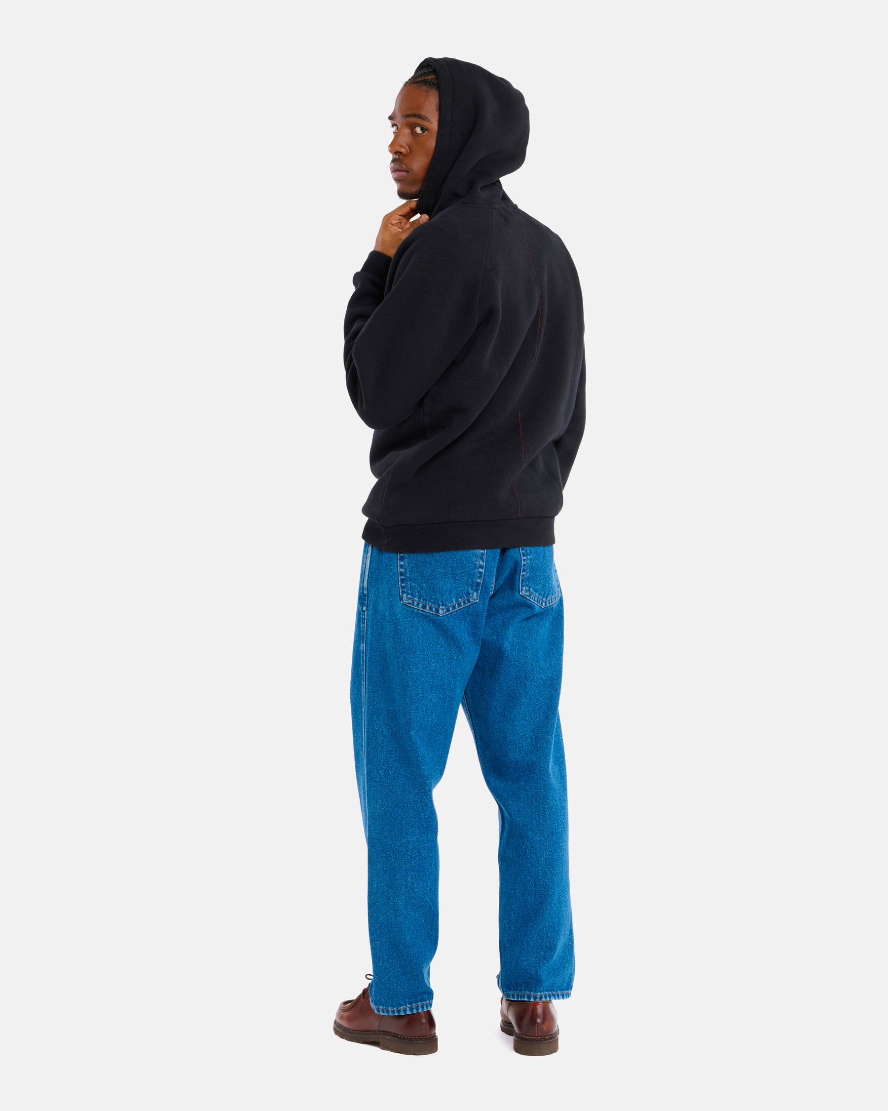 HOODIE TERRY BLACK