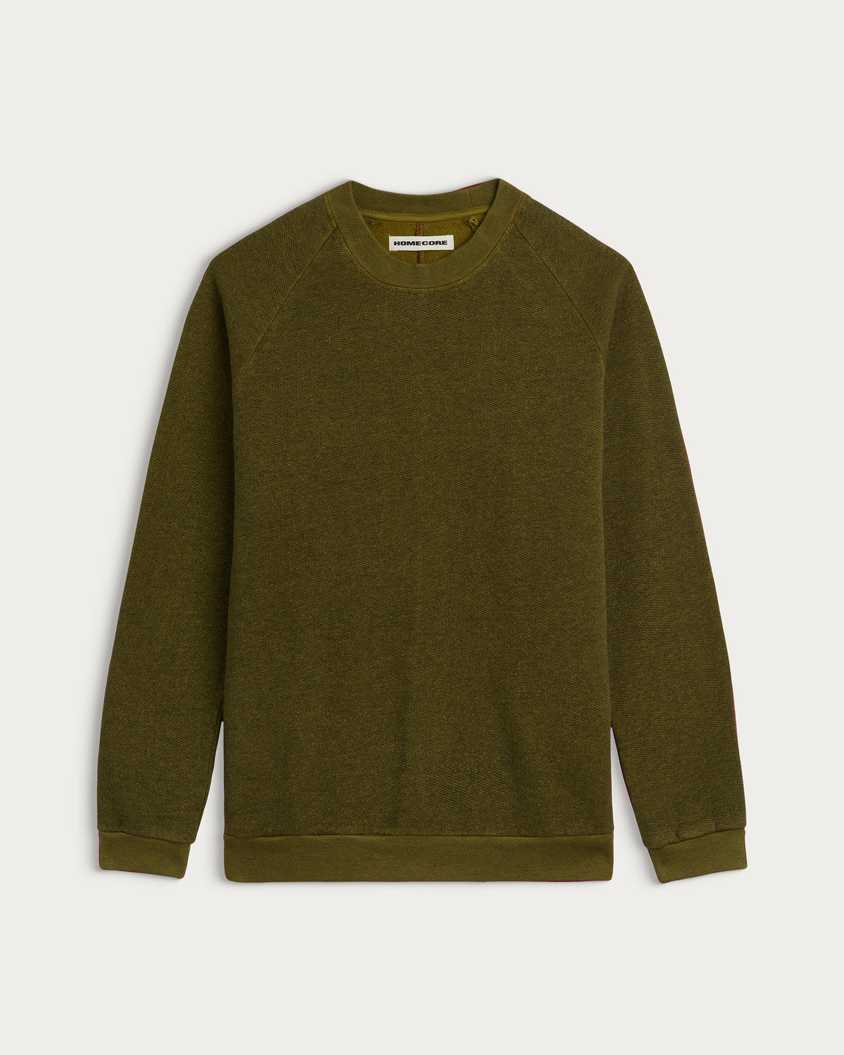 SWEATSHIRT TERRY ARMY KHAKI