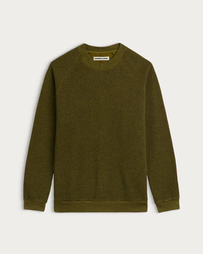 SWEATSHIRT TERRY ARMY KHAKI