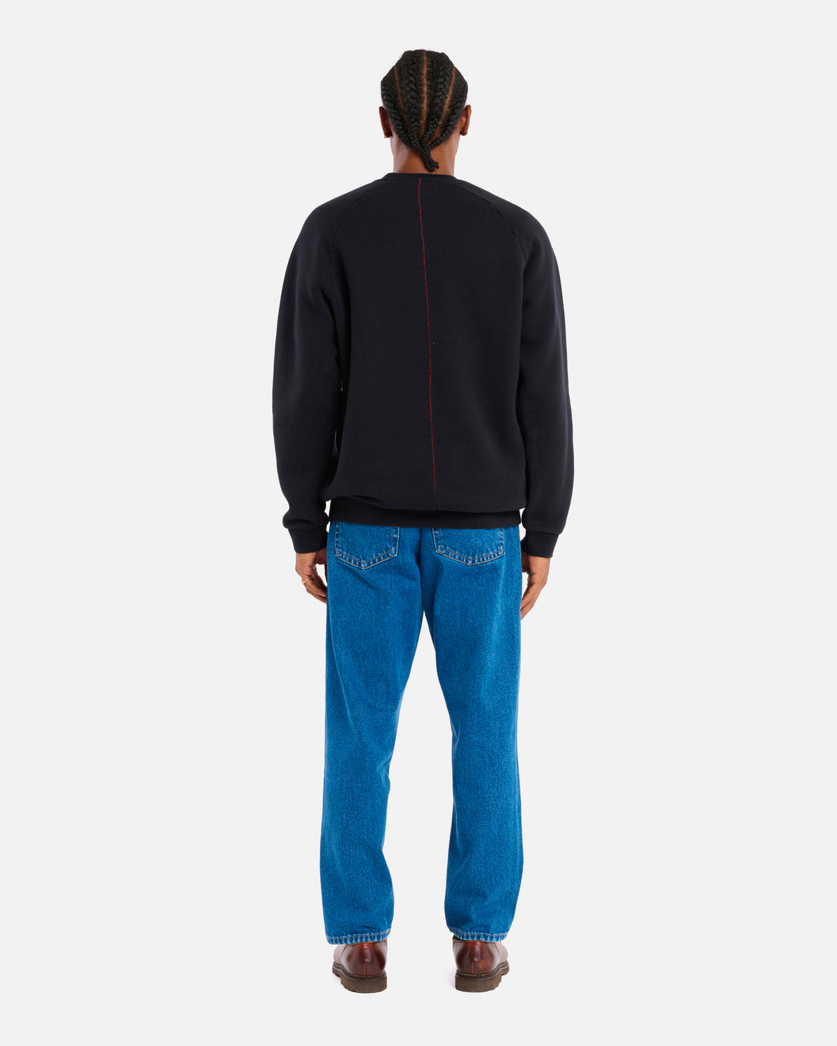 TERRY BLACK SWEATSHIRT