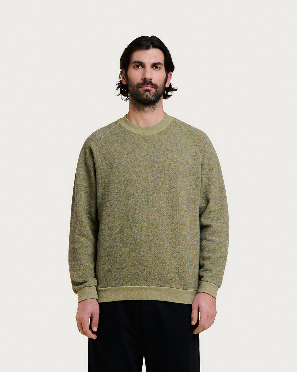 TERRY DESERT BEIGE SWEATSHIRT