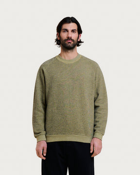TERRY DESERT BEIGE SWEATSHIRT
